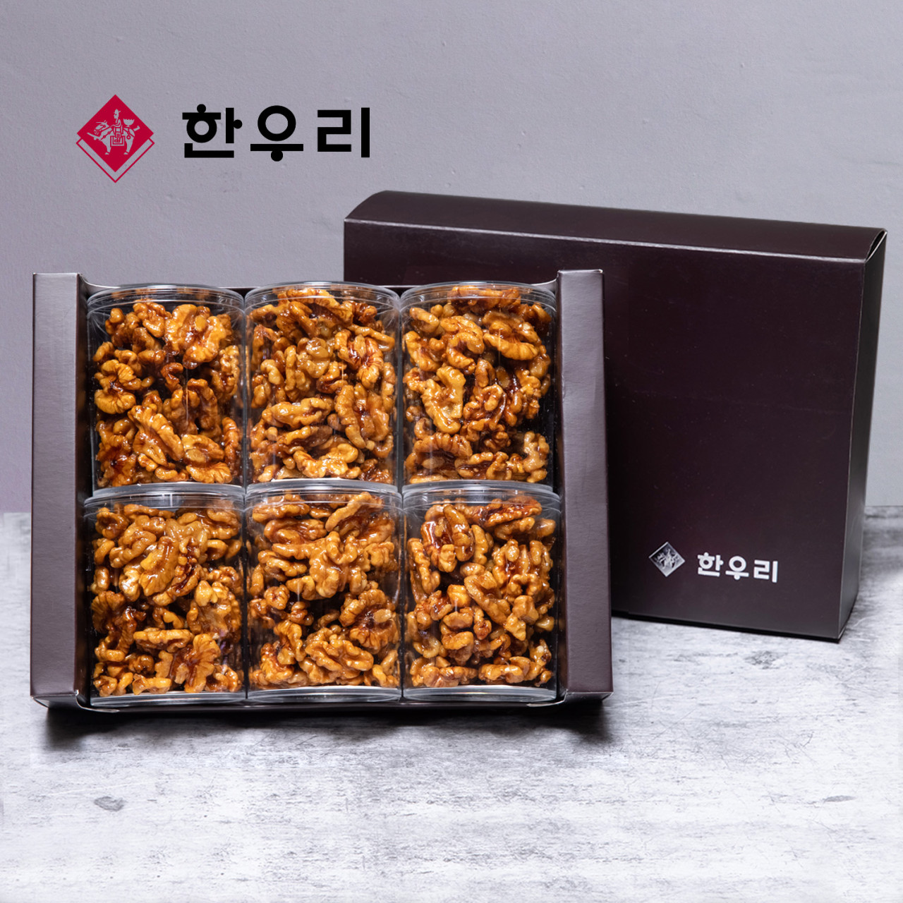 [한우리] 호두정과 720g (6구)