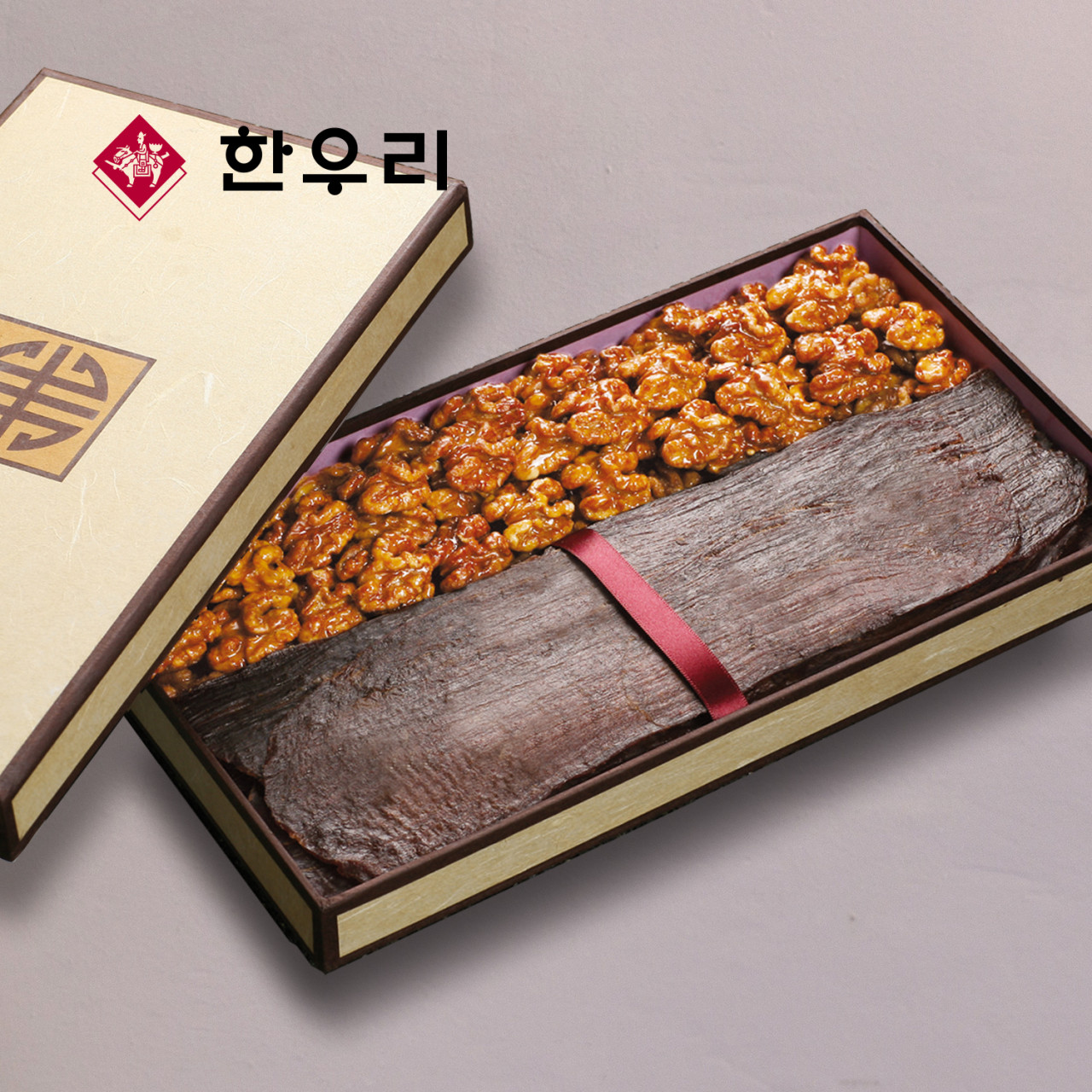 [한우리] 소고기 수제육포 300g + 호두정과 300g